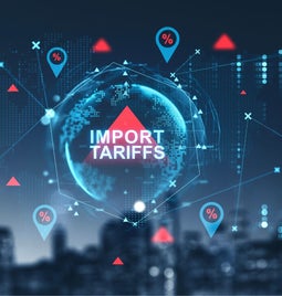 blue and red graphic that says 