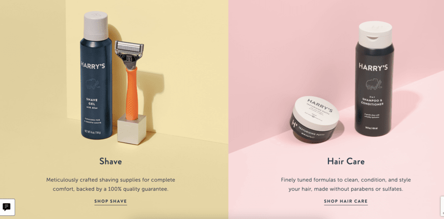 Harry&rsquo;s shaving products from hair care to razors